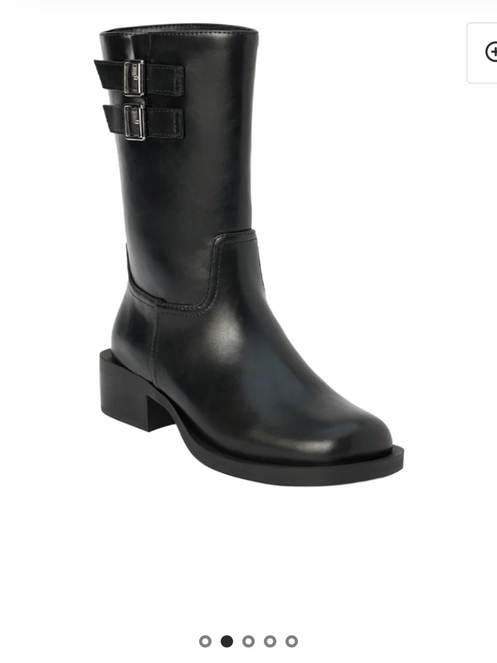 Coconuts by Matisse size 7 pull on mid calf motorcycle boots